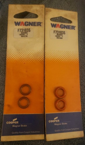 (2 packs) Nos Wagner Disc Brake Caliper Bushing fit Chevy GMC (F73103S)