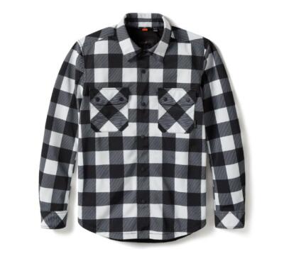 Harley-Davidson Riding Hemd H-D Mesh Operative, Schwarz/Weiß, Gr. S-3XL