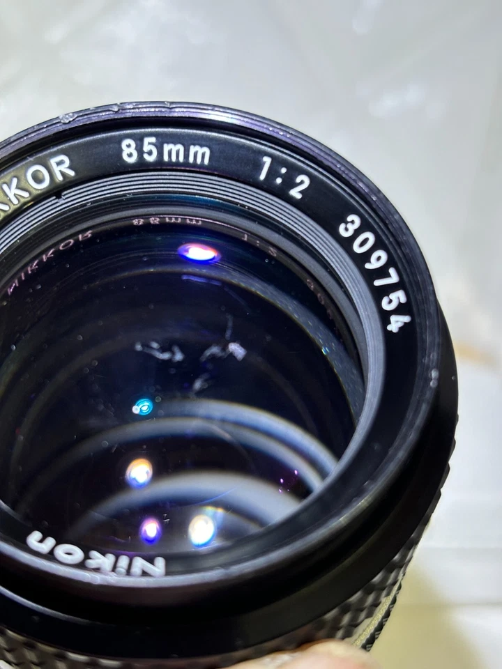 🚀🎁《Near MINT》Nikon Ai-s Ais Nikkor 85mm F/2 Portrait MF Lens From JAPAN✈✈✈✈✈✈✈ - Image 4 of 4