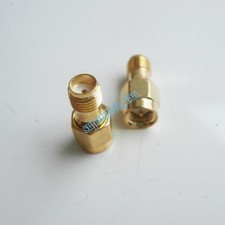 10X SMA Male To SMA Female Jack straight extension jumper RF Connector Adapter