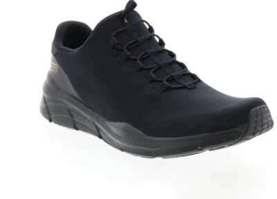 のの Skechers Equalizer 4.0 Volt (232063) Mens Black Lifestyle Sneakers