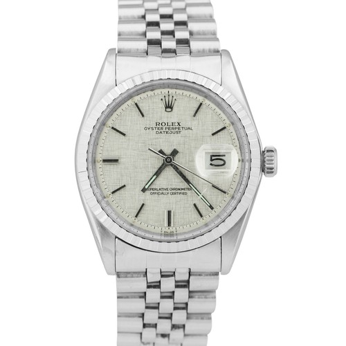 Vintage 1973 Rolex DateJust Silver 