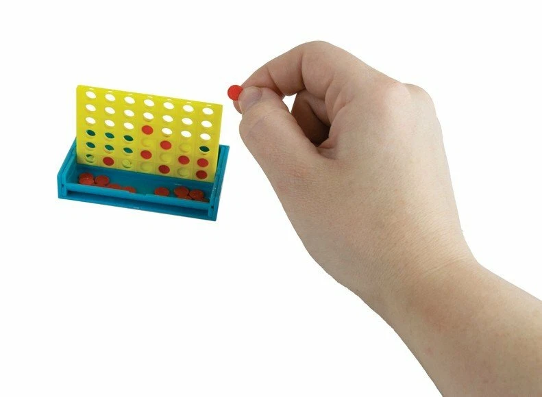World's Smallest CONNECT 4 Checkers Board Game Toy Doll House Miniature - Image 2 of 4