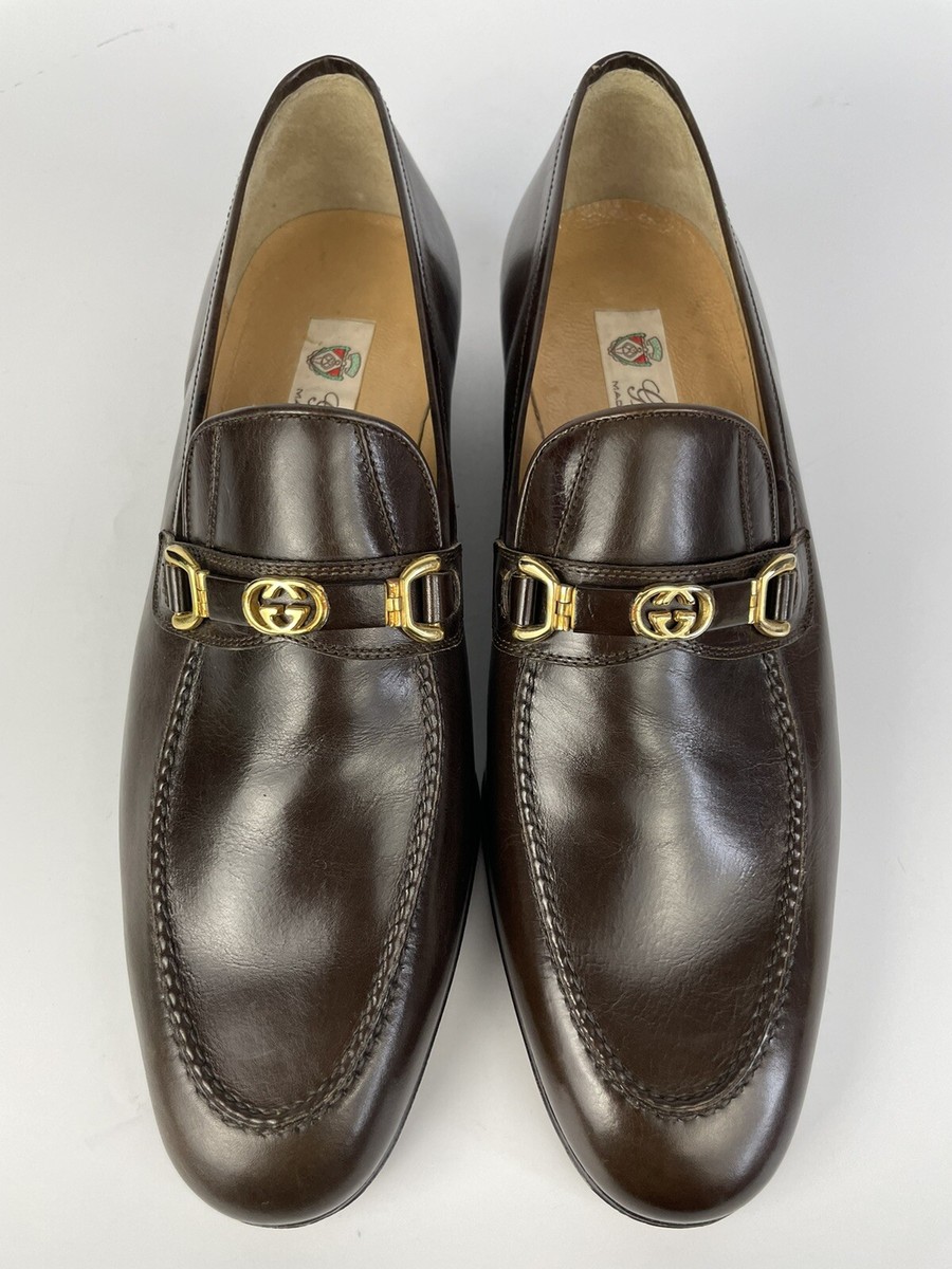 Gucci Brown Loafer With Interlocking G Mens Size 43/US 13 | eBay Gucci Brown Loafer With Interlocking G Mens Size 43/US 13 | eBay