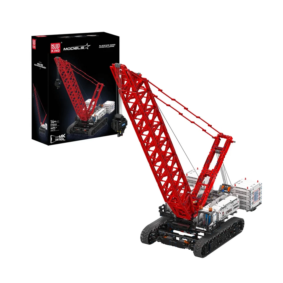 MOULDKING 17046 | WACKER 16000 Raupenkran (RC) Technic Bauset NEU & OVP