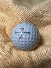  1 ARNOLD PALMER SIGNATURE LOGO GOLF BALL CHARGER BY ARNIE CIR 1969  4