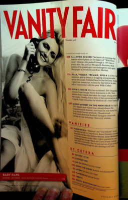 Vanity Fair November 2006 George Clooney Annie Leibovitz Demi