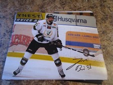 JONAS BRODIN SIGNED 8X10 MATTE PHOTO MINNESOTA WILD (E)