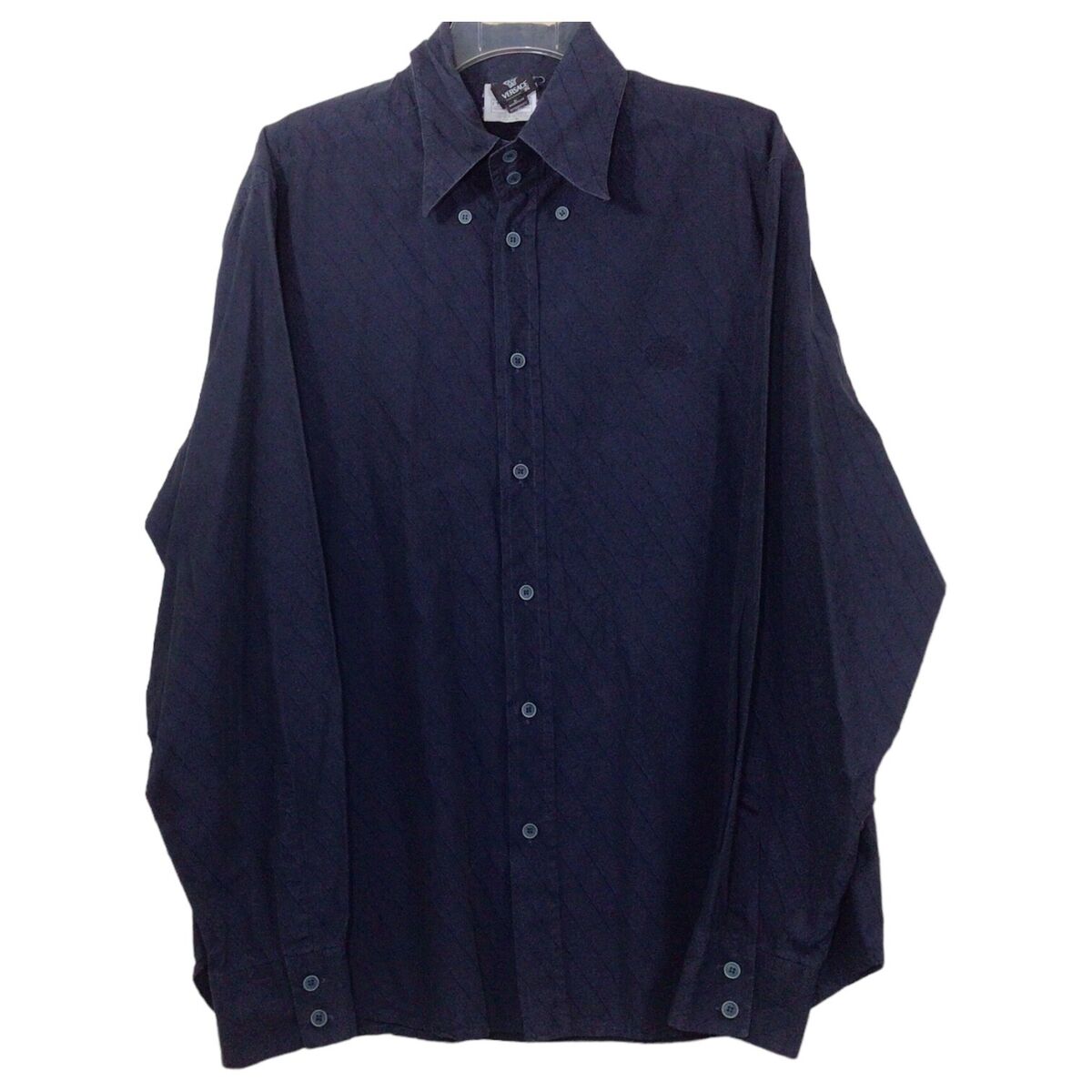 Vtg Versace Jeans Couture Ittierre Spa Striped Button Down Vtg Versace Jeans Couture Ittierre Spa Striped Button Down