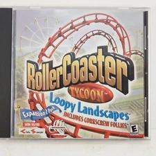 Roller Coaster Tycoon Expansion Pack Loopy Landscapes Corkscrew Follies Win95/98