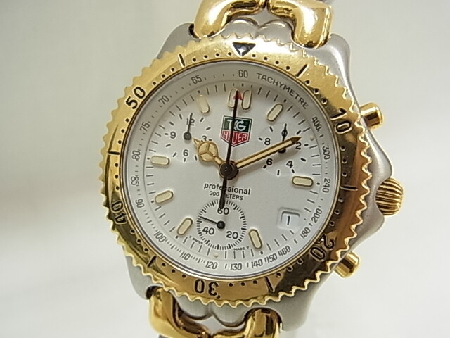 あきら〖TAG Heuer〗CG1120-0☆プロフェッショナル200 Tag Heuer Cell Chronograph CG1120-0 Quartz Men's Watch | eBay