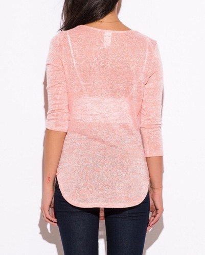 Blusa para mujer cuello con capucha cuello de inmersión cuello tejido túnica - Imagen 7 de 41