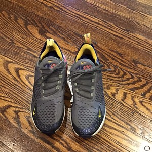 nike air max azul e amarelo