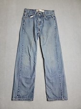 Levi's 550 Relaxed Fit Jeans Boys 14 Slim Blue Medium Wash Denim Straight Leg