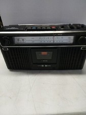 Vintage Sears Model 564 Stereo Tape Cassette Recorder boom box no cord