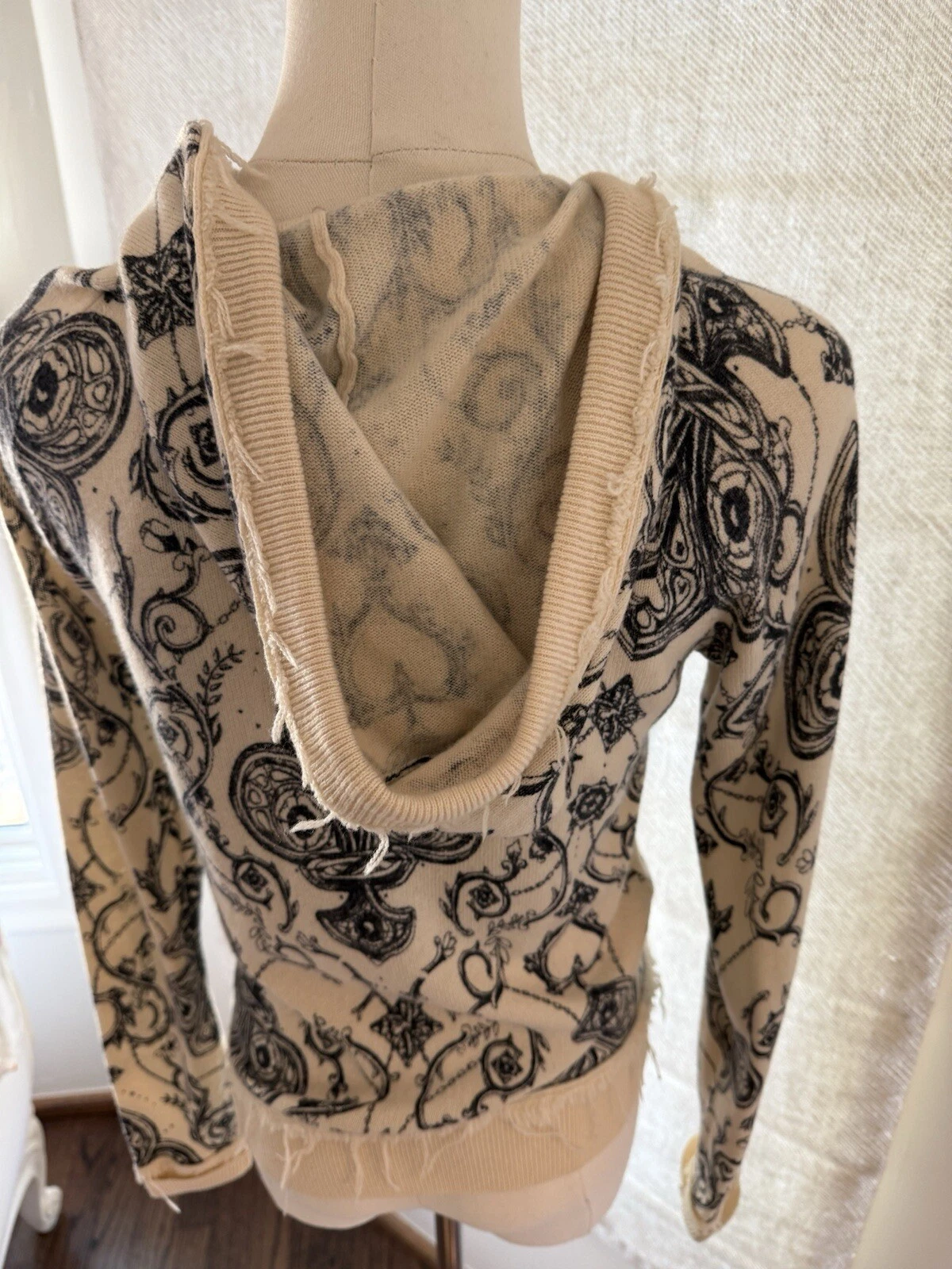 OFF WHITE L.A.M.B. Felpa con cappuccio By Gwen Stefani in cashmere