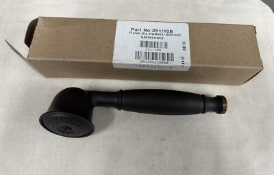 Brasstech 281/10B Brass Traditional Hand Shower - Oil Rubbed Bronze - New