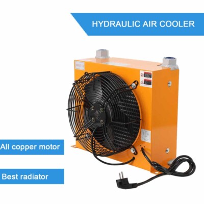 Hydraulikölkühler Öl-Luftkühler 220V 100L/min mit Lüfter + 5,8 kW Kühlleistung