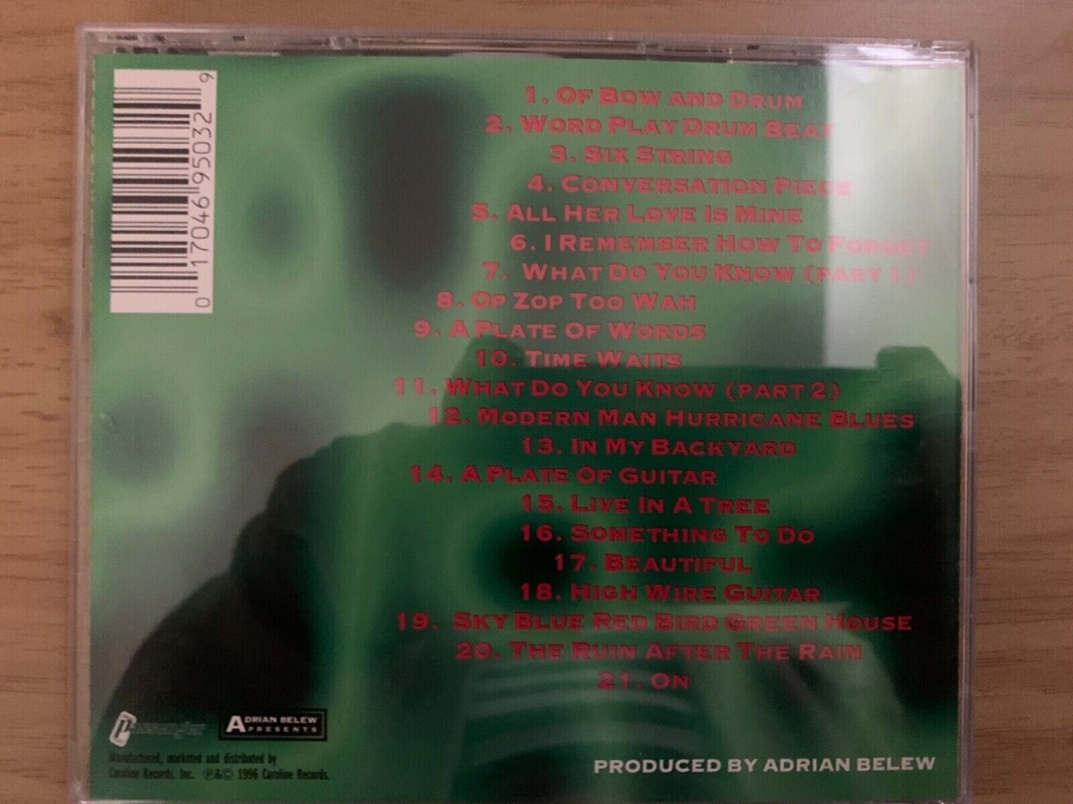 ポップス+ロック(洋楽) ADRIAN BELEW /  OP ZOP TOO WAH Amazon.co.jp: Op Zop Too Wah: ミュージック