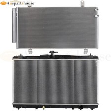 Aluminum Radiator & Condenser Cooling Kit For 13-17 Toyota Avalon 12-17 Camry