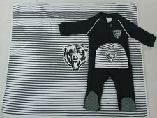 Chicago Bears NFL Baby's 3 Piece Blanket Set