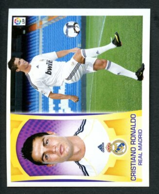 2009-10 Colleccions Official De Cromos Este La Liga BBVA #2 Cristiano Ronaldo 