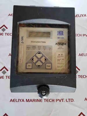 Basler BE1-851 Overcurrent Relay G3A1S1 48-125V AC/DC
