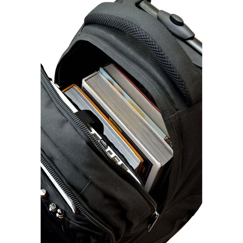Auburn Premium Wheeled Backpack in Black - 第 2/6 張圖片