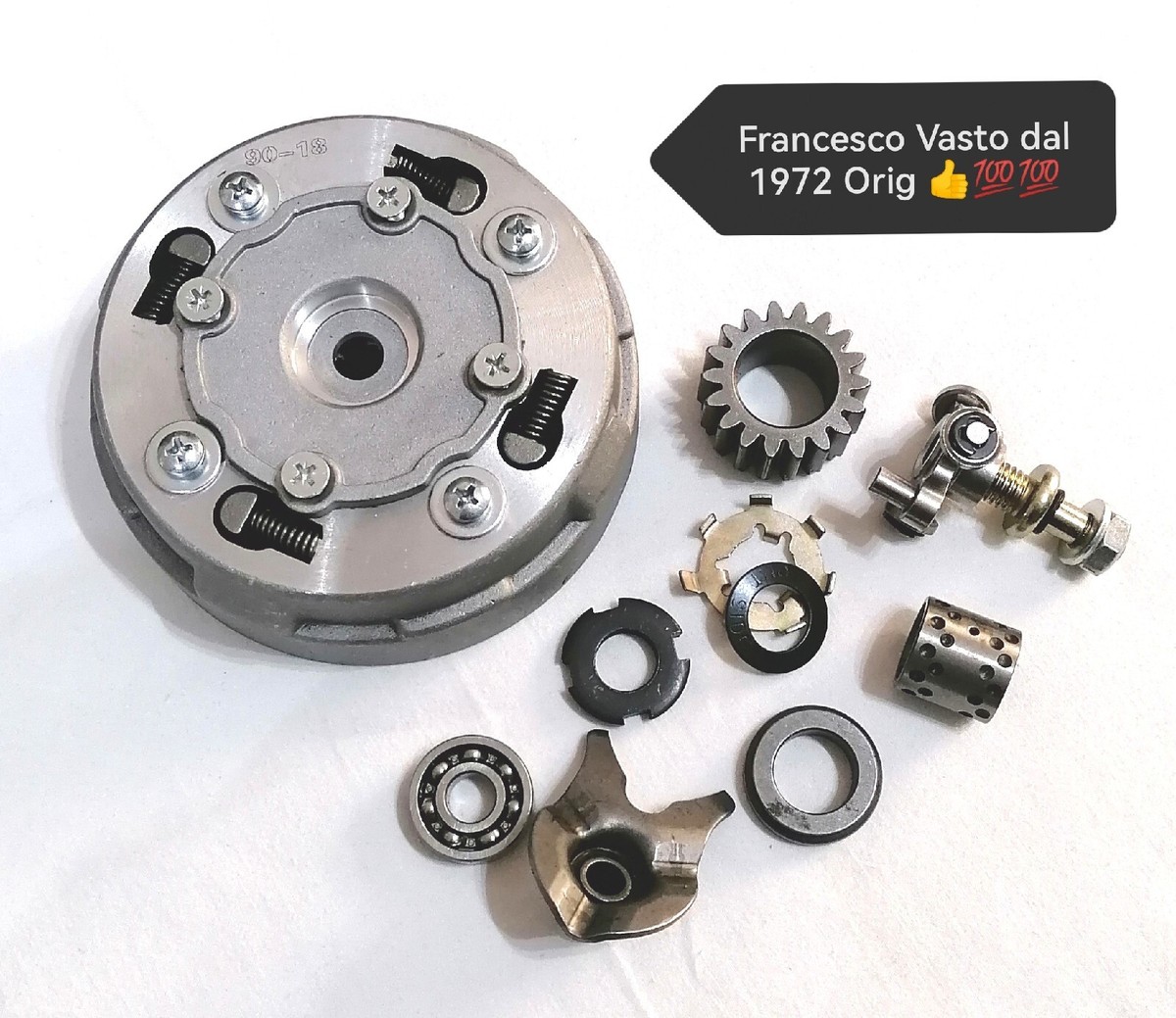 Kit Pattini Frizione Per Minimoto, Dirt Bike E ATV - Per Motori 33cc 43cc 49cc - Scooter X
