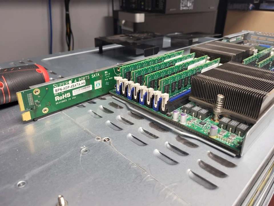 Supermicro H8DGT-HIBQF Server Blade 2x Opteron 6168 (2x8) 16GB Ram #73 - Image 3 of 4