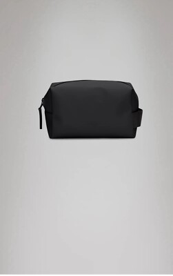 RAINS - Kosmetiktasche - HILO WASH BAG W3 Small - Grün- Schwarz*Neu*