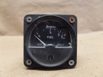 Wacline Beechcraft Benzin Anzeige Buche P/N 50-389031 Wac P/N FLD4-B20843