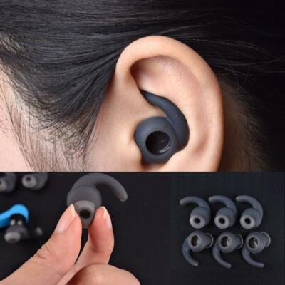 Premium Replacement Earbud 6Pcs Ear Tip for Corded Ear Bud Sleeve Part