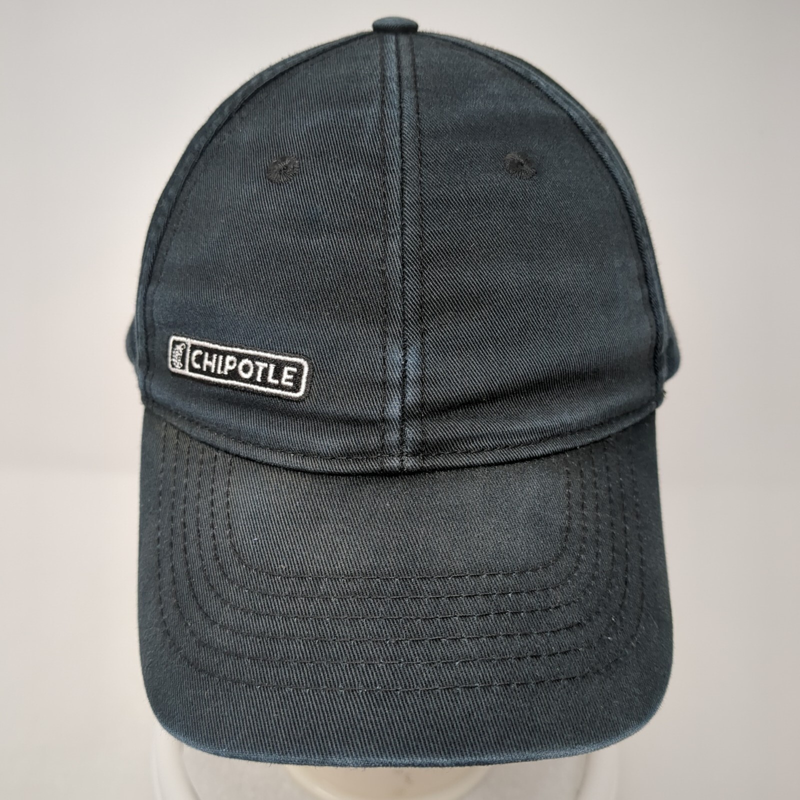 Chipotle Strapback Baseball Cap Blue One Size Adj… - image 2