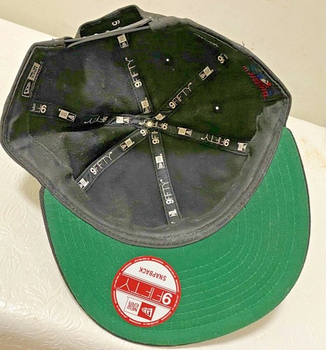 NEW ERA 9FIFTY BASIC SNAPBACK HAT CAP MLB NEW YORK GOLD(NY) YANKEES BLACK ADULT - Picture 8 of 11