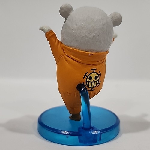 2010 One Piece 2" Bepo Polar Bear Mini Blue Base Figure Bandai WCF #10 - 第 2/3 張圖片