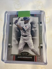 2024 Topps Tier One Baseball Alex Rodriguez 76/99 Foil Card Texas Rangers