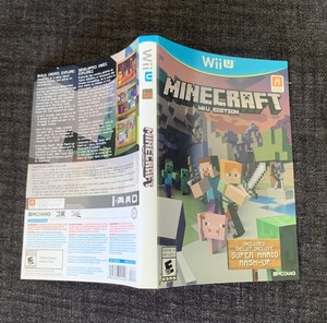 minecraft wii u ebay