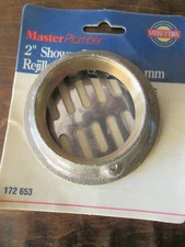 New Master Plumber 2" Shower Drain Stainless Steel Grill Grid 172 653 