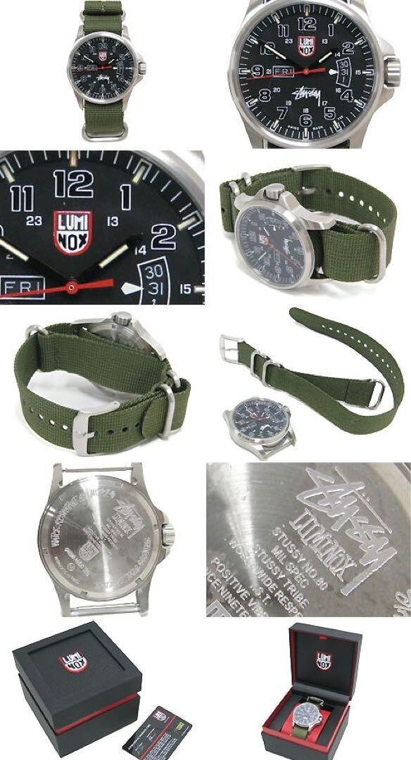 25th Anniversary Stussy Luminox Field Military Watch Men's 25th Anniversary Stussy Luminox Field Military Watch Men's