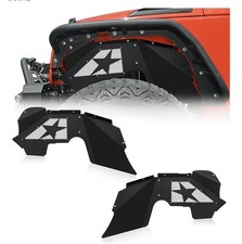 YZONA Front Inner Fender Liners Fits Jeep Wrangler JK JKU 2007-2018 Steel