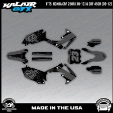 Kalair GFX Graphics Kit for CRF250R 2010-13 and CRF450R 2009-2012 Splash-Smoke