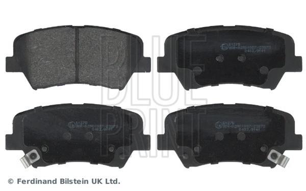 Blue Print Bremsbelagsatz Scheibenbremse ADG042137 FüR Hyundai KIA Carens CEE GD-image