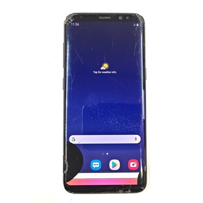 Samsung Galaxy S8 SM-G950FD - 64GB - (Unlocked) Smartphone - Black - READ