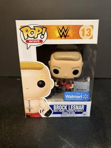 FUNKO POP ! BROCK LESNAR 13 WALMART EXCLUSIVE POP WWE DB1