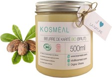 Beurre De Karité Brut BIO | 500ml | Certifié COSMÉ BIO et Ecocert