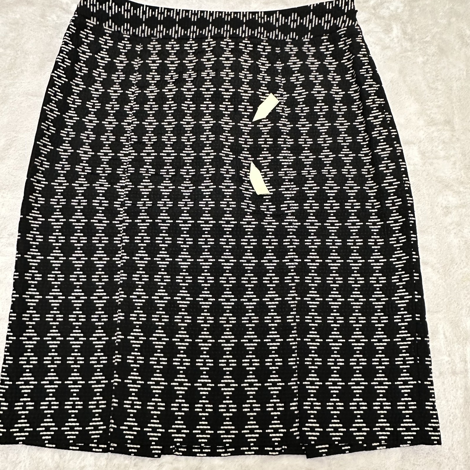 Etcetera Black & White Geometric Pattern Cotton B… - image 6