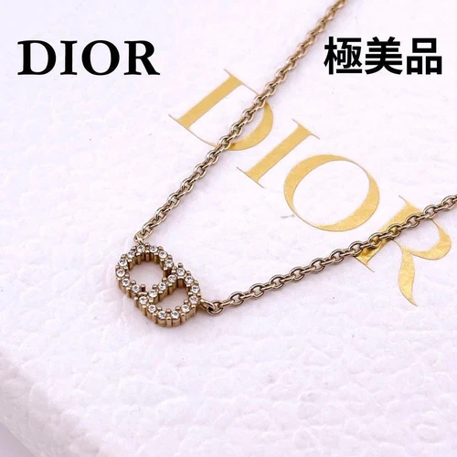 Collier Dior Clair Dee Lune Logo Bijoux Haute Qualité