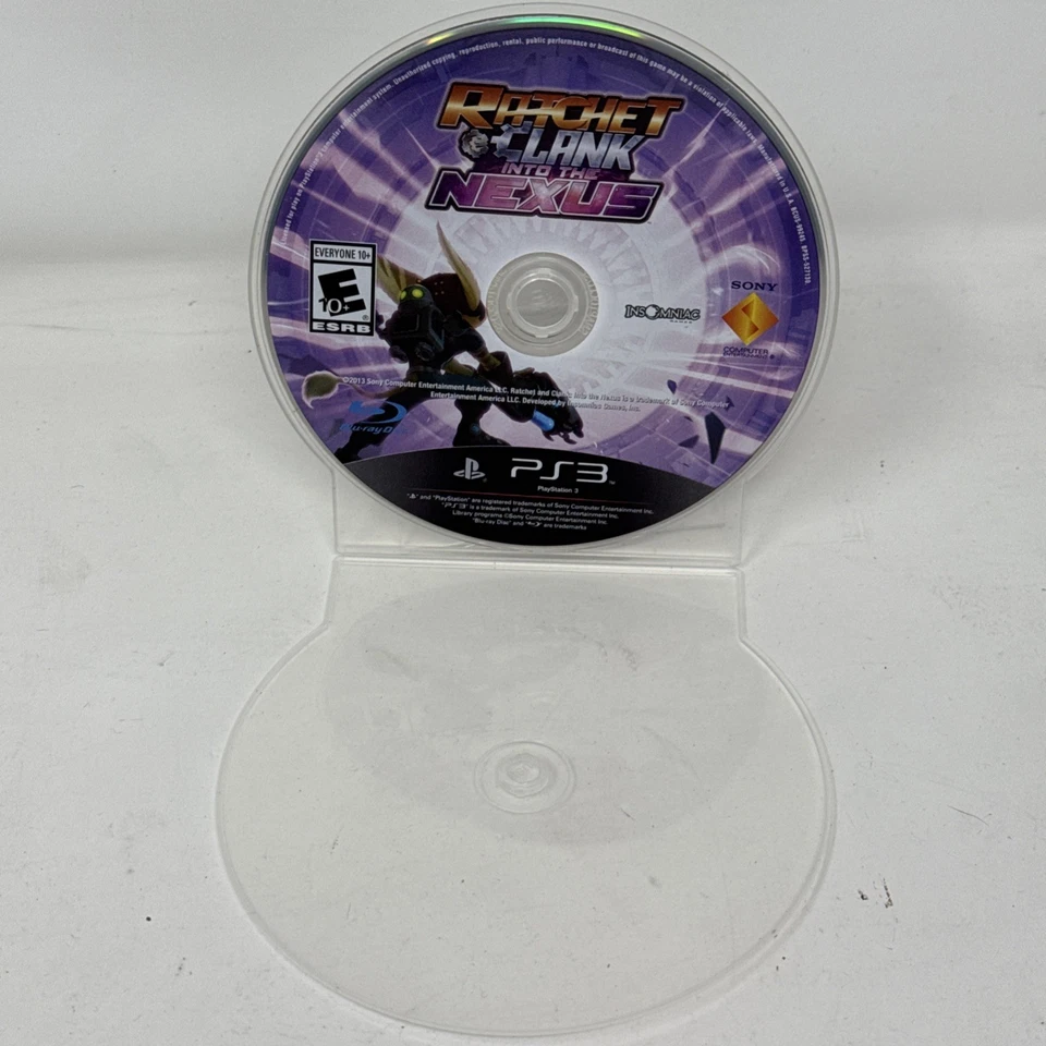 Ratchet & Clank: Into the Nexus (Sony PlayStation 3 PS3, 2013) DISC ONLY - Image 3 of 4