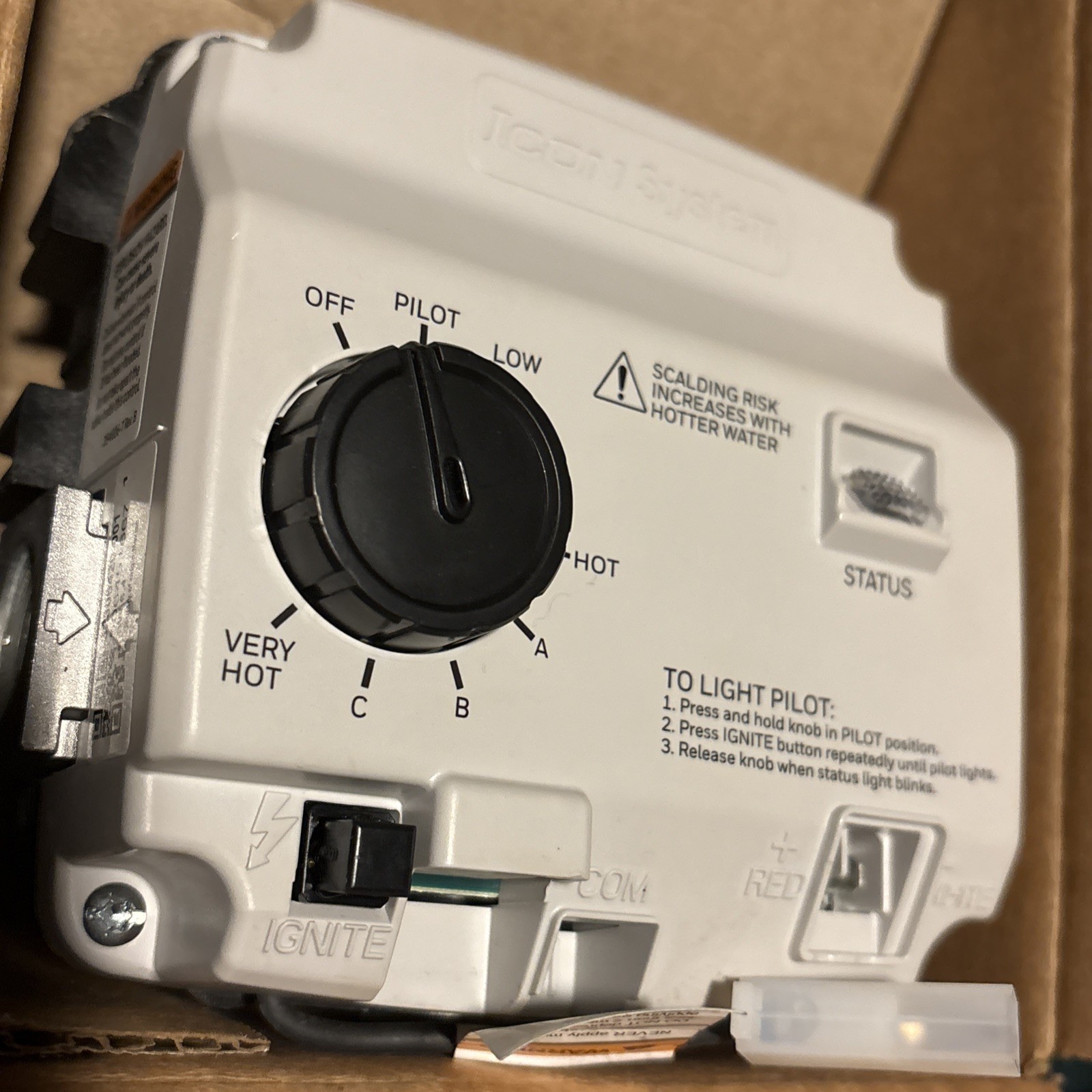 Bradford White 415-52915-01 ICON Ultra Low Nox Natural Gas Valve Water Heater